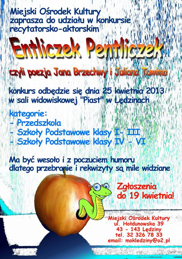 Entliczek-Pentliczek 2013