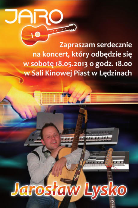 Koncert Jarosława Lysko