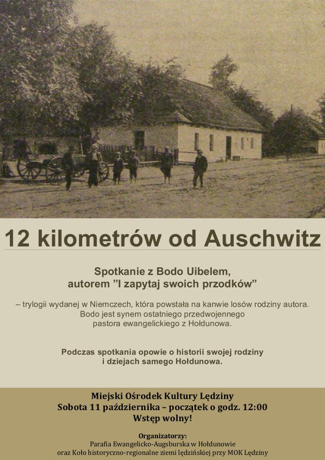 12 kilometrów od Auschwitz