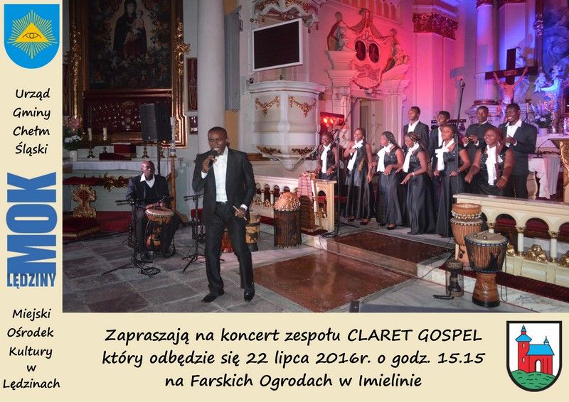 Koncert zespołu Claret Gospel